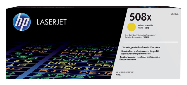 HP 508X Toner Cartridge HY Yellow CF362X