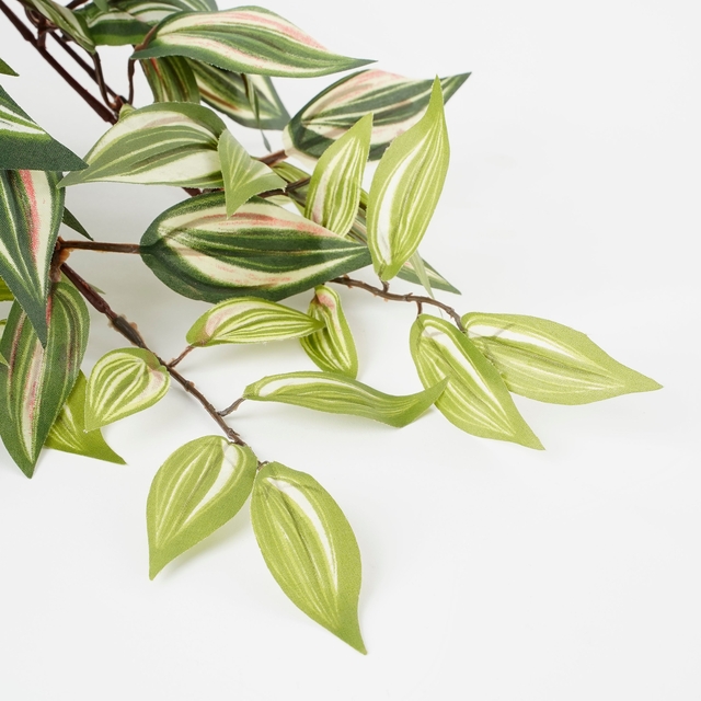 Kunstplant Mica Tradescantia hangend groen Ø25 45c