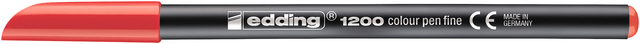 edding 1200 colour pen red