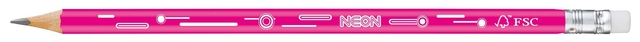 Tekenset Maped neon assorti 5-delig