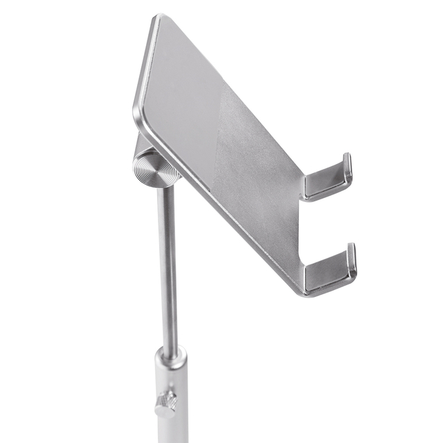 Telefoonstandaard Neomounts DS10200SL1 in hoogte verstelbaar zilver