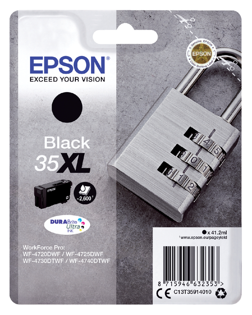 EPSON 35XL Ink Black 41,2ml