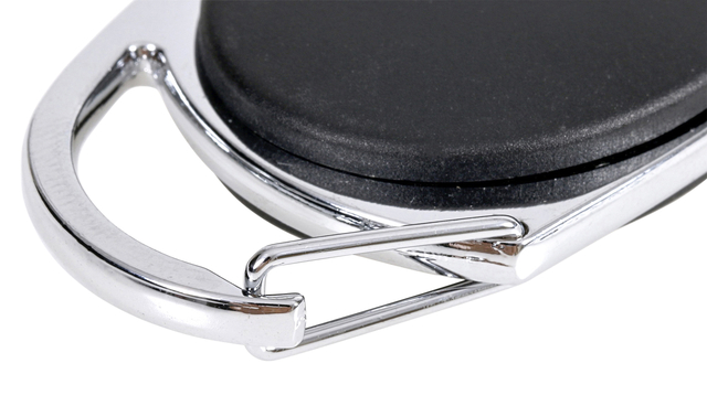 Badge reel OPUS 2 with carabiner and strip 10 pieces