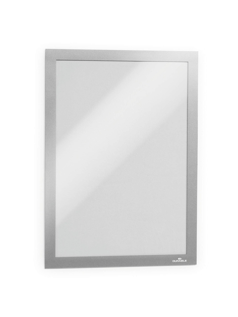Durable Duraframe A4 Silver Pk2 487223
