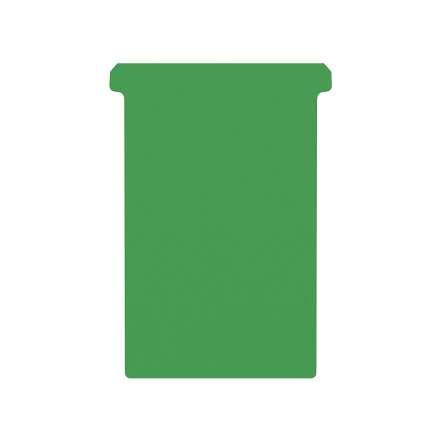 T-cards in format 4 green