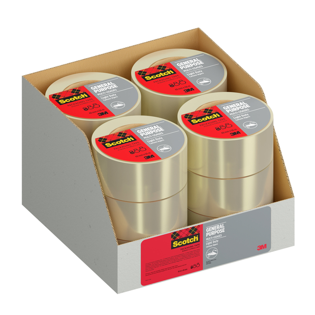 Packaging tape Scotch 4501T66 48mmx66m clear