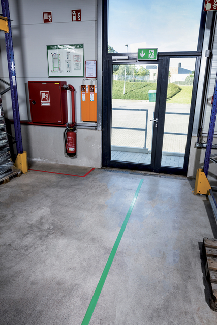 Vloermarkeringstape DURALINE 50mmx30m groen