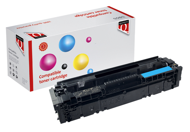 Toner cartridge Quantore alternative for HP CF541X 203X blue