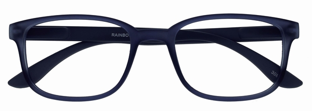 Leesbril I Need You +3.00 dpt Rainbow blauw