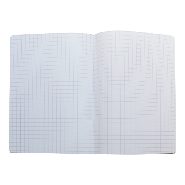 Schrift Oxford School A4 ruit 10x10mm 72 pagina's 80gr assorti pak à 3 stuk