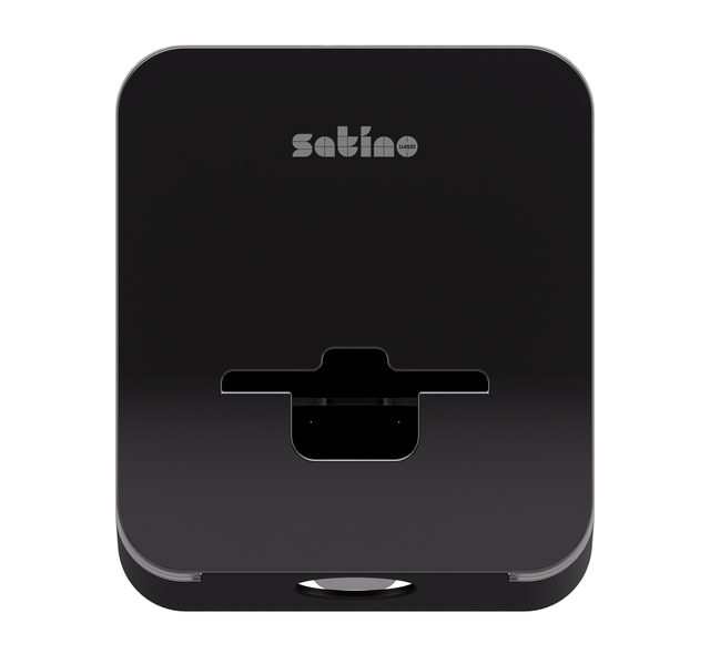 Dameshygiënedispenser Satino FC1 Hyginity FemCare zwart 333443