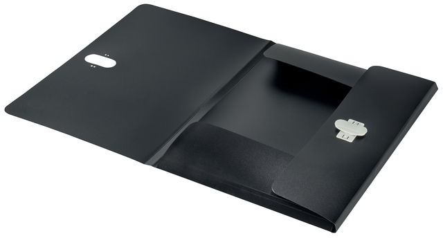3-flap Recycle Leitz A4 3-kleps PP black