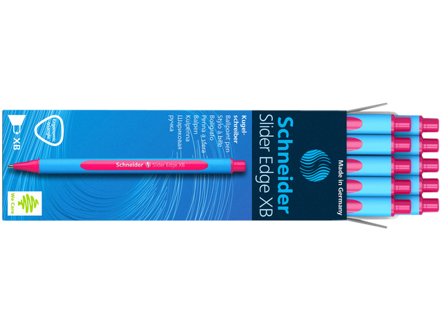 Ballpoint Schneider Slider Edge XB 1,4mm pink