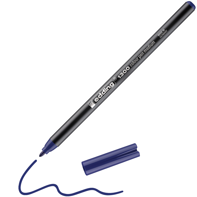 edding 1300 colour pen blue