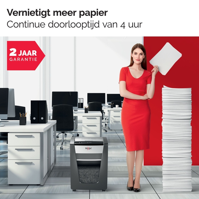 Papiervernietiger Rexel Momentum X420 snippers 4x40mm