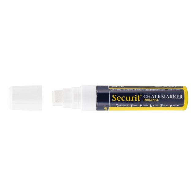 Krijtstift Securit SMA-720 blok wit 7-15mm blister