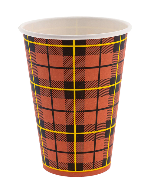 Cup 5% IEZZY 180ml cardboard scotty 100 pieces red