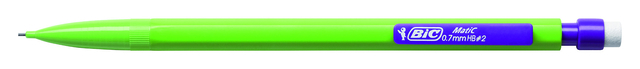 Vulpotlood Bic Matic fun HB  0.7mm blister à 3 stuk