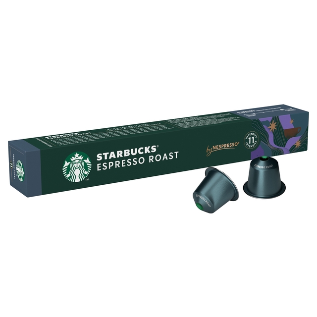 Koffiecups Starbucks espresso roast 10 stuks