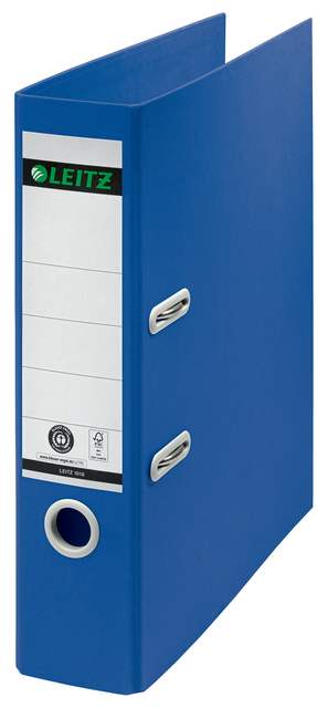 Ordner Leitz  Recycle 180° 80mm karton A4 blauw