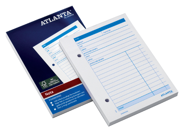 INVOICE BLOCK A6:NL:100 SH:ATLANTA (FSC)