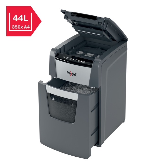 Papiervernietiger Rexel Optimum Auto+ 130X P4 snippers 4x28mm