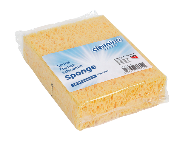 CLNQ Household sponge viscose 140x110x35mm