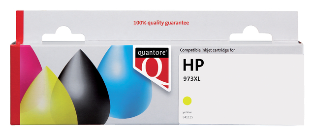 Ink cartridge Quantore alternative for HP F6T83AE 973X yellow