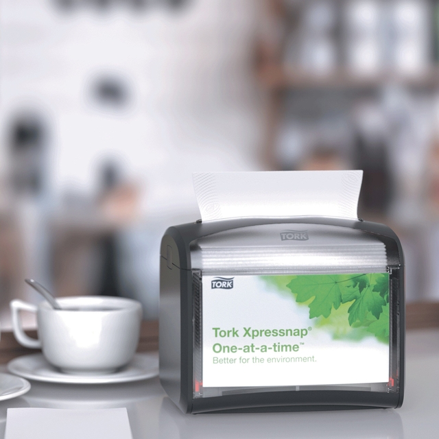 Servetdispenser Tork N4 Xpressnap zwart 272611