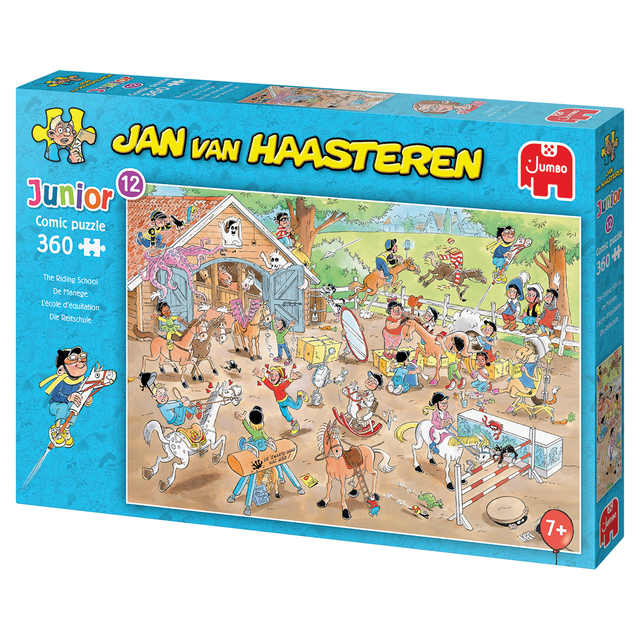 Puzzel Jan van Haasteren Junior The Riding School 360 stukjes