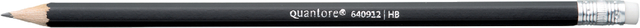 Pencil Quantore HB with eraser