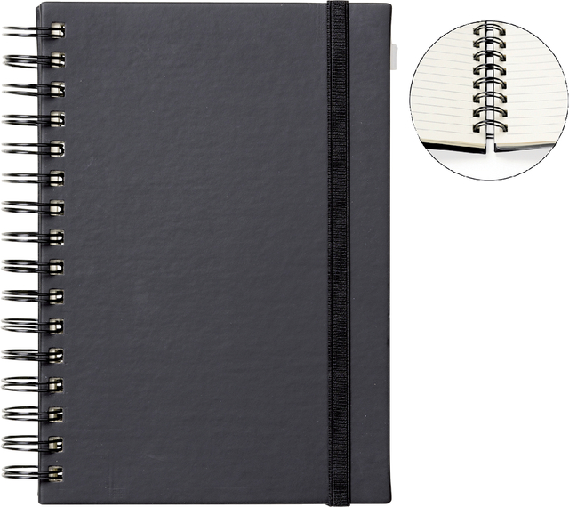 Notebook Quantore A5 spiral black