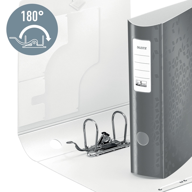 Lever arch file Leitz  Active WOW 80mm PP A4 blue