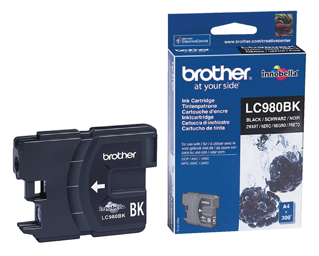 Brother LC980BK Inkjet Cartridge Black