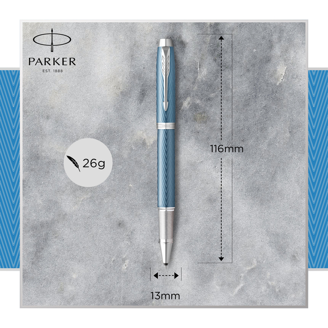 Rollerpen Parker IM Premium blue CT fijn
