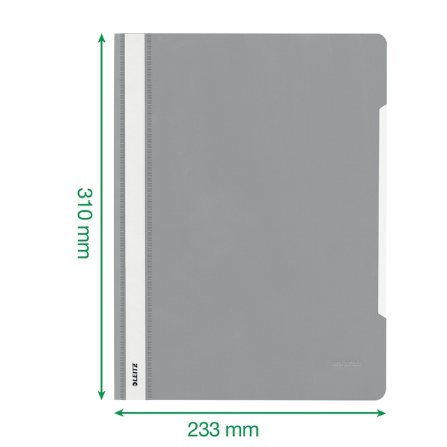 Snelhechter Leitz Standaard A4 gerecycled PP wit