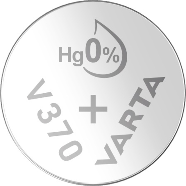 Batterij VARTA knoopcel 1x V370/SR69 zilver