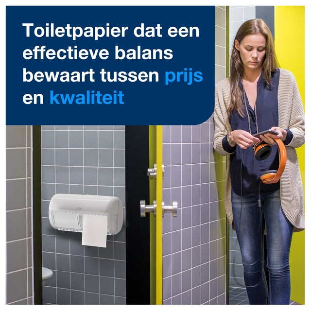 Toilet paper dispenser Tork Elevation T4 compact white 557000