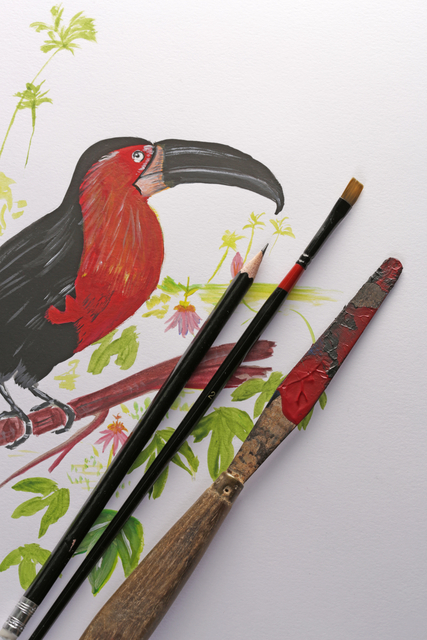 Tekenblok Clairefontaine Paint On A4 40 vel 250gr