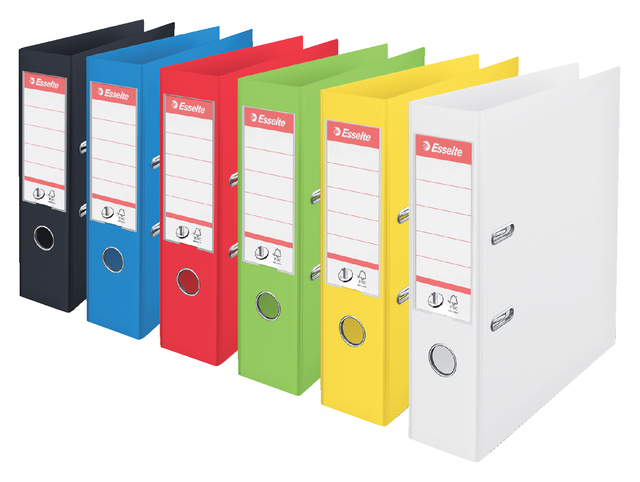 Lever Arch File Esselte No.1 VIVIDA 75mm PP A4 green
