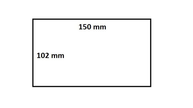 Shipping label IEZZY Zebra 800264-605 102x150mm 25mm white permanent 300pcs