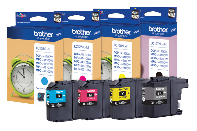 Brother LC127XLVALBP IJCart BCMY HY PK4
