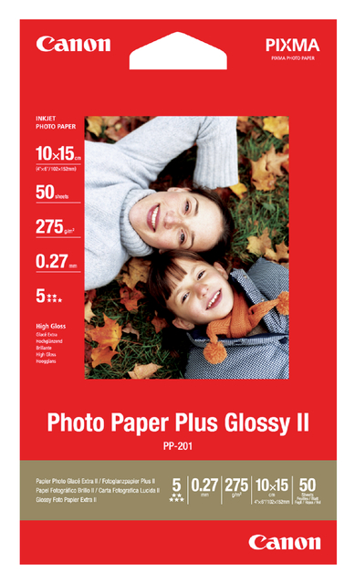 CANON PP-201 Photopaper 4x6 50sheet