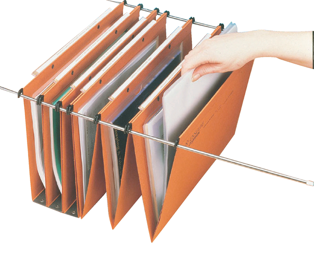 Vertical Suspension File Esselte Orgarex Kori 396x245mm orange