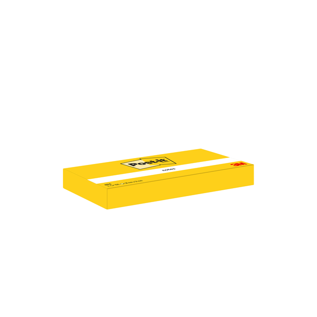 Memo pad Post-it 653 38x51mm yellow 3 pieces