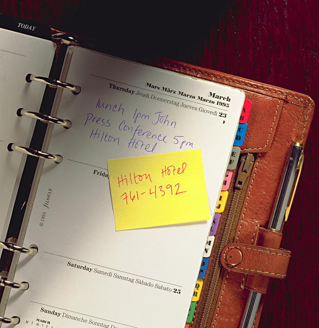 Memo pad Post-it 653-1B recycled 38x51mm canary yellow 6 pieces