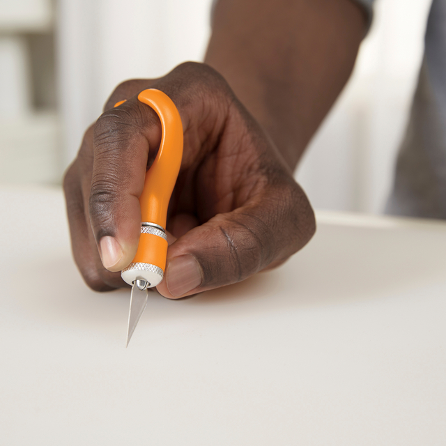 Vingertipmes Fiskars softgrip