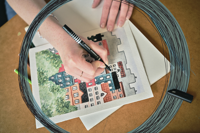 Fineliner STABILO Sensor 189/46 fijn zwart