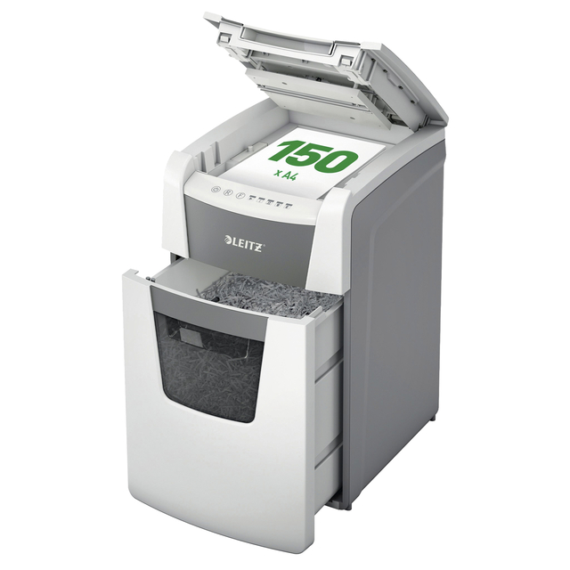 Paper shredder Leitz IQ Auto+ Office 150 P5 2x15mm