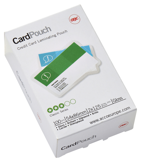 GBC Id Laminat PCh C/Card 3740300 Pk100